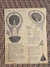 40's Strat-O-Kite (Set of 4) Complete