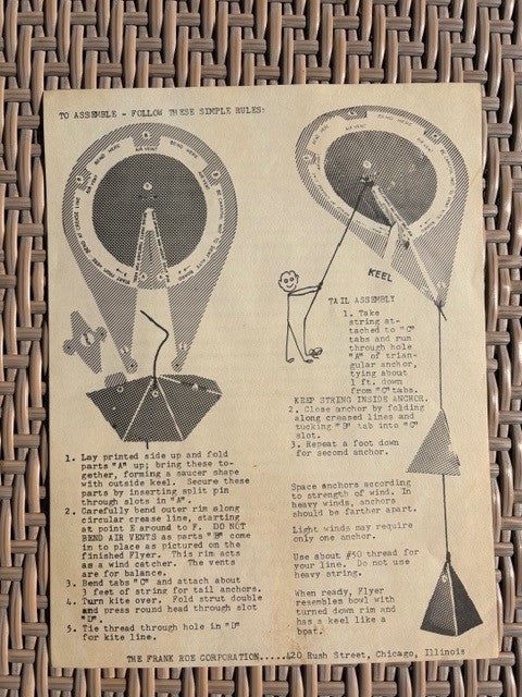 40's Strat-O-Kite (Set of 4) Complete