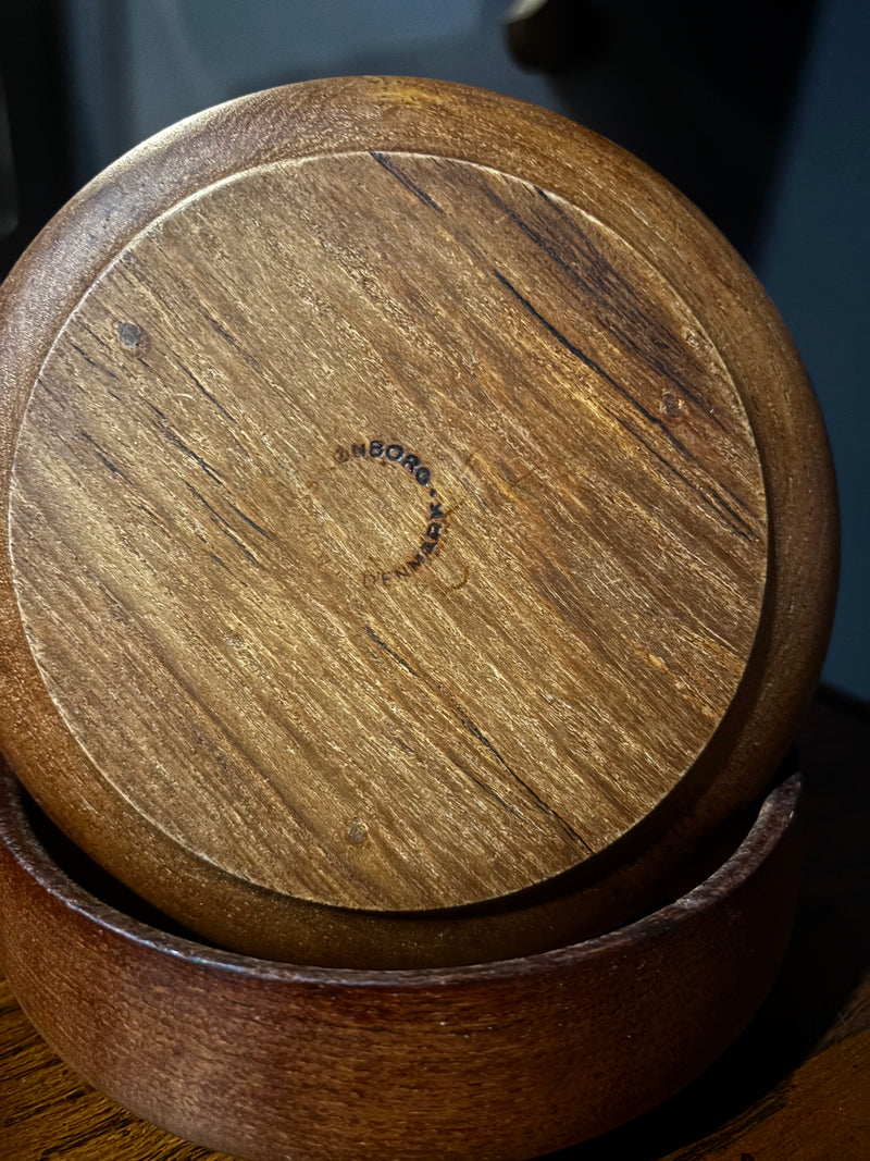 Kronborg Denmark Teak Wood Bowls, set of 2 — alternate view