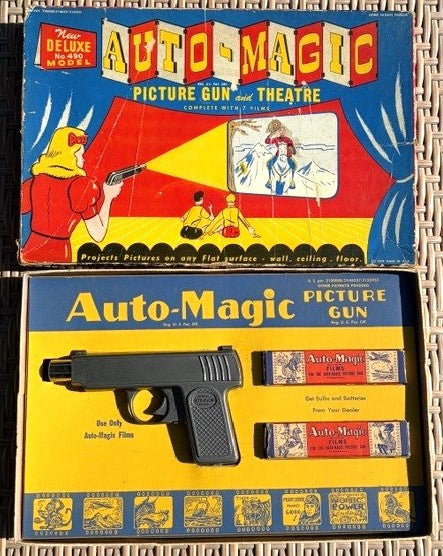 1939 Auto-Magic Picture Gun and Theatre Set (No.490 model)