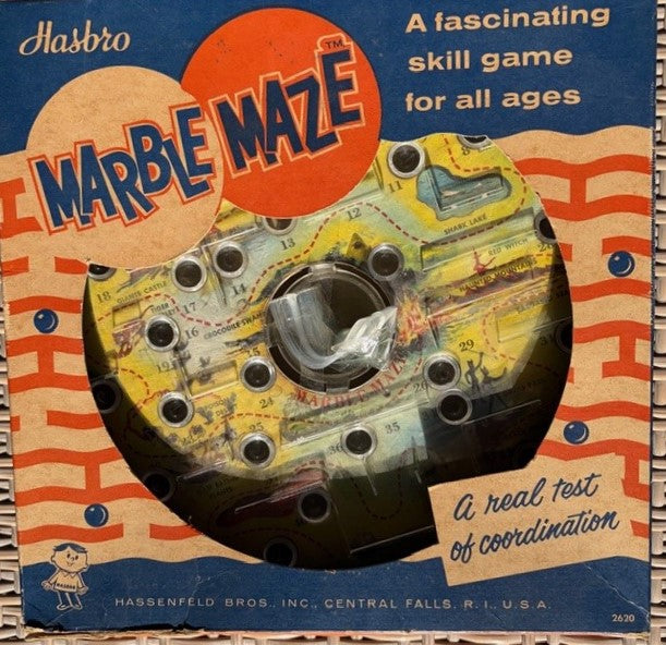 60's Hasbro "Marble Maze" by Hassenfeld Bros.