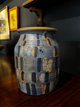 mid-century modern studio pottery ceramic vase