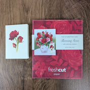Mini Blooming Roses Pop Up Greeting Card