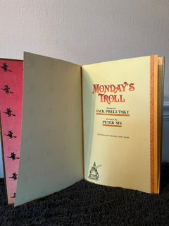 "Monday's Troll" by Jack Prelutsky, First Edition