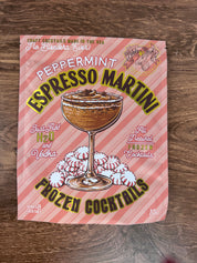 Peppermint Espresso Martini Frozen Cocktail Mix – 10oz Bag by Noble Micks