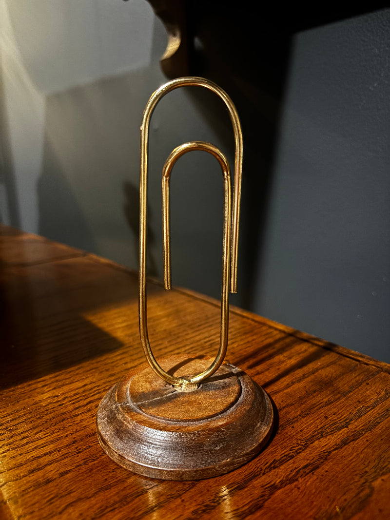 vintage paperclip letter holder by 603 - Mavis Estate Edit