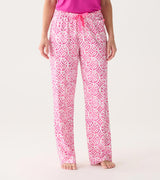 Women's Pink Lotus Mandala Pajama Pants – Ultra-Soft Loungewear Gift