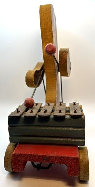1947 Fisher Price Teddy Zilo — alternate view