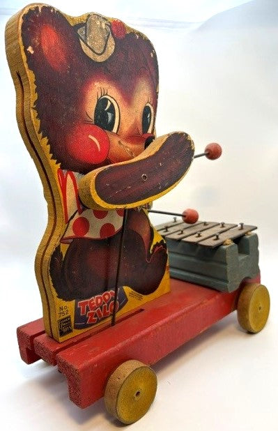 1947 Fisher Price Teddy Zilo
