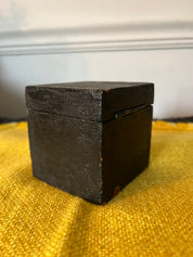 Hand-Painted Wooden Rooster Box