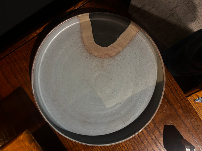 round matte stoneware server by 603 - Mavis Estate Edit