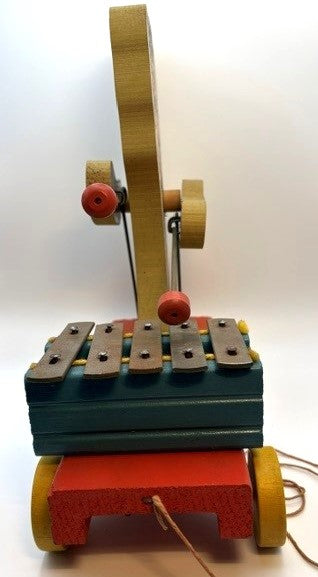 1948 Fisher Price Teddy Zilo — alternate view