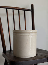 Antique Stoneware Ladle Crock - (045)