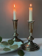Vintage Silverplated Candlesticks (Set of 2) - (0303)