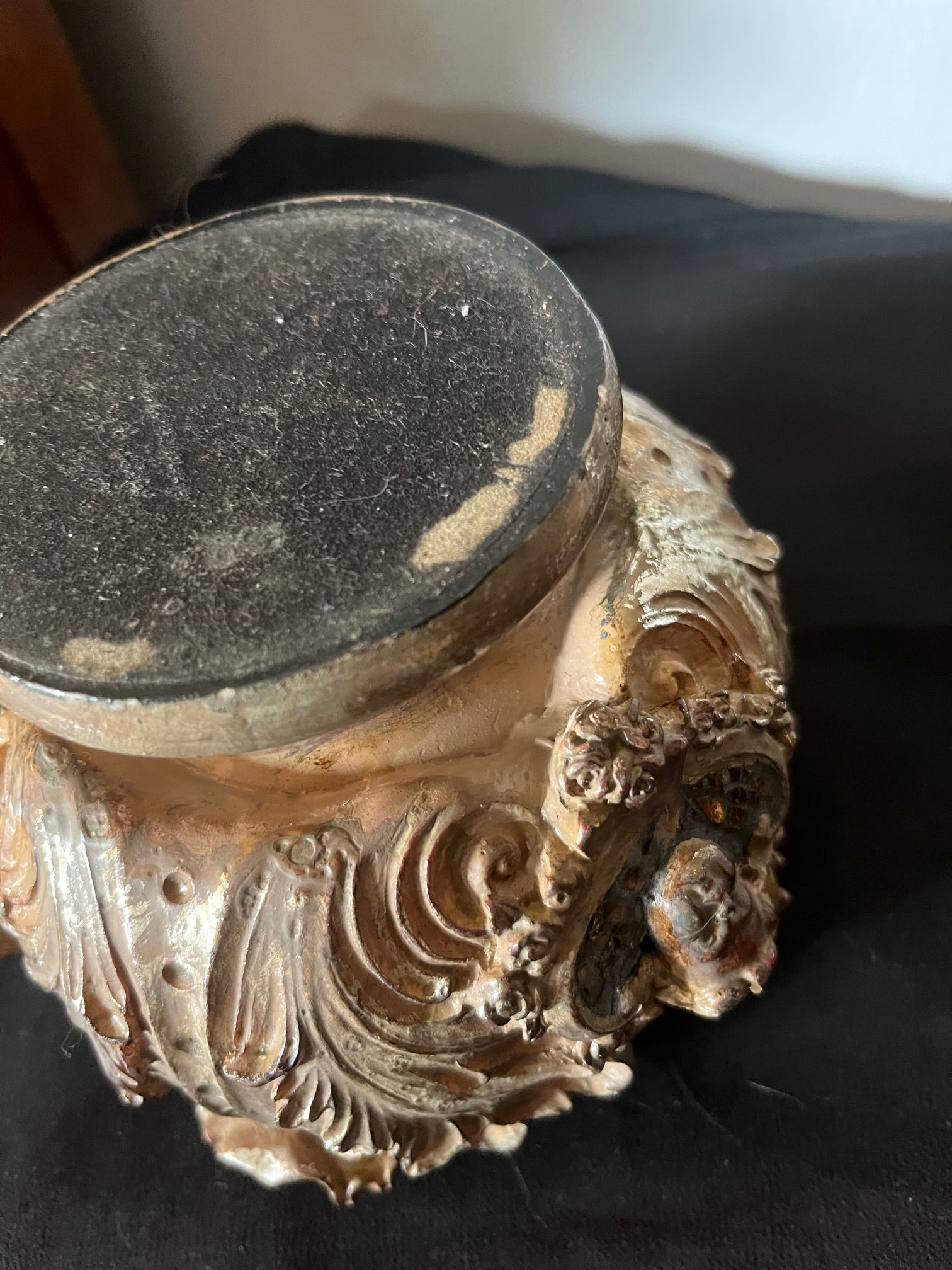 Ornate Decorative Pedestal Bowl