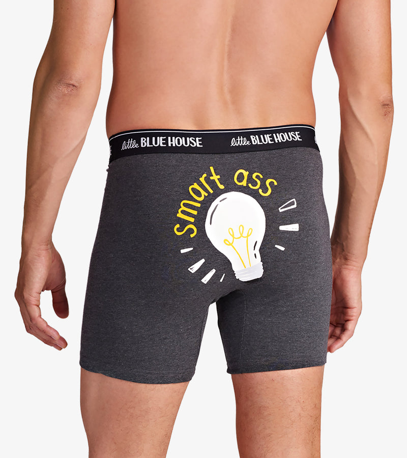 Smart Ass Men's Boxer Brief by 112 - Peony Lane Boutique