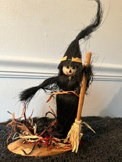 Vintage Straw Witch