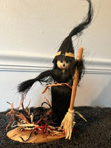 Vintage Straw Witch
