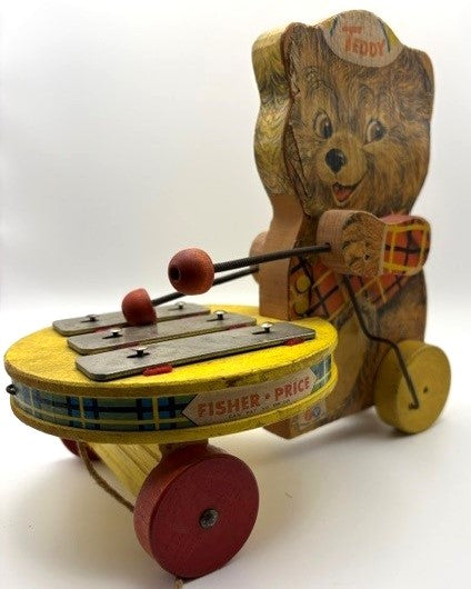 1964 Fisher Price Teddy Zilo — alternate view