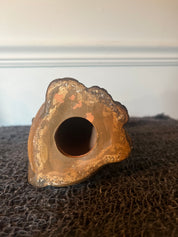 Terra Cotta Sitting Cat Figurine