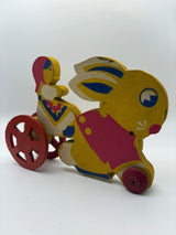1930 Trixy Toy Girl and Bunny