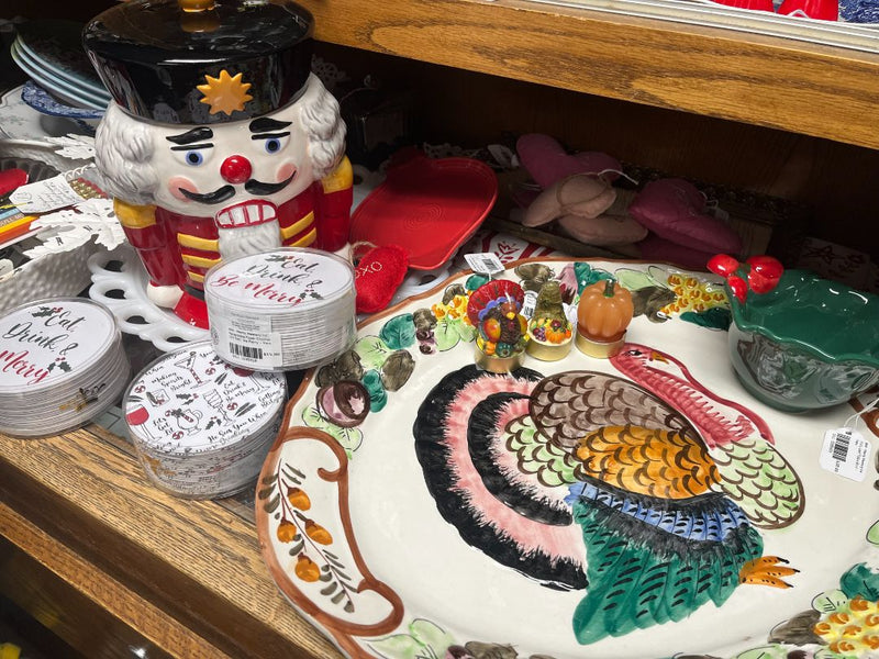 Made In Italy Ceramic Thanksg. Platter — alternate view