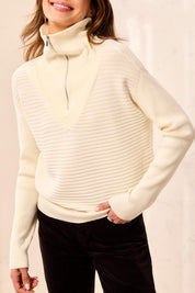 Time For You Sweater - Cream