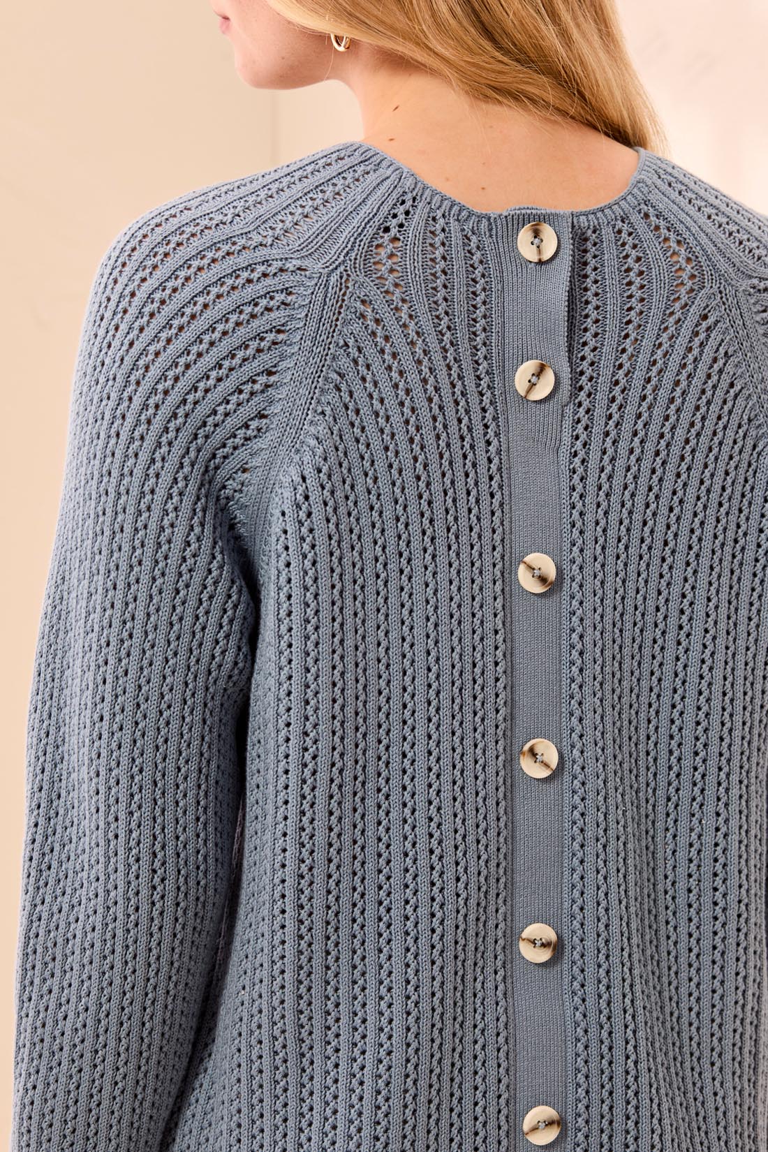 Days Like This Sweater, Blue Fog | Tribal Clothing