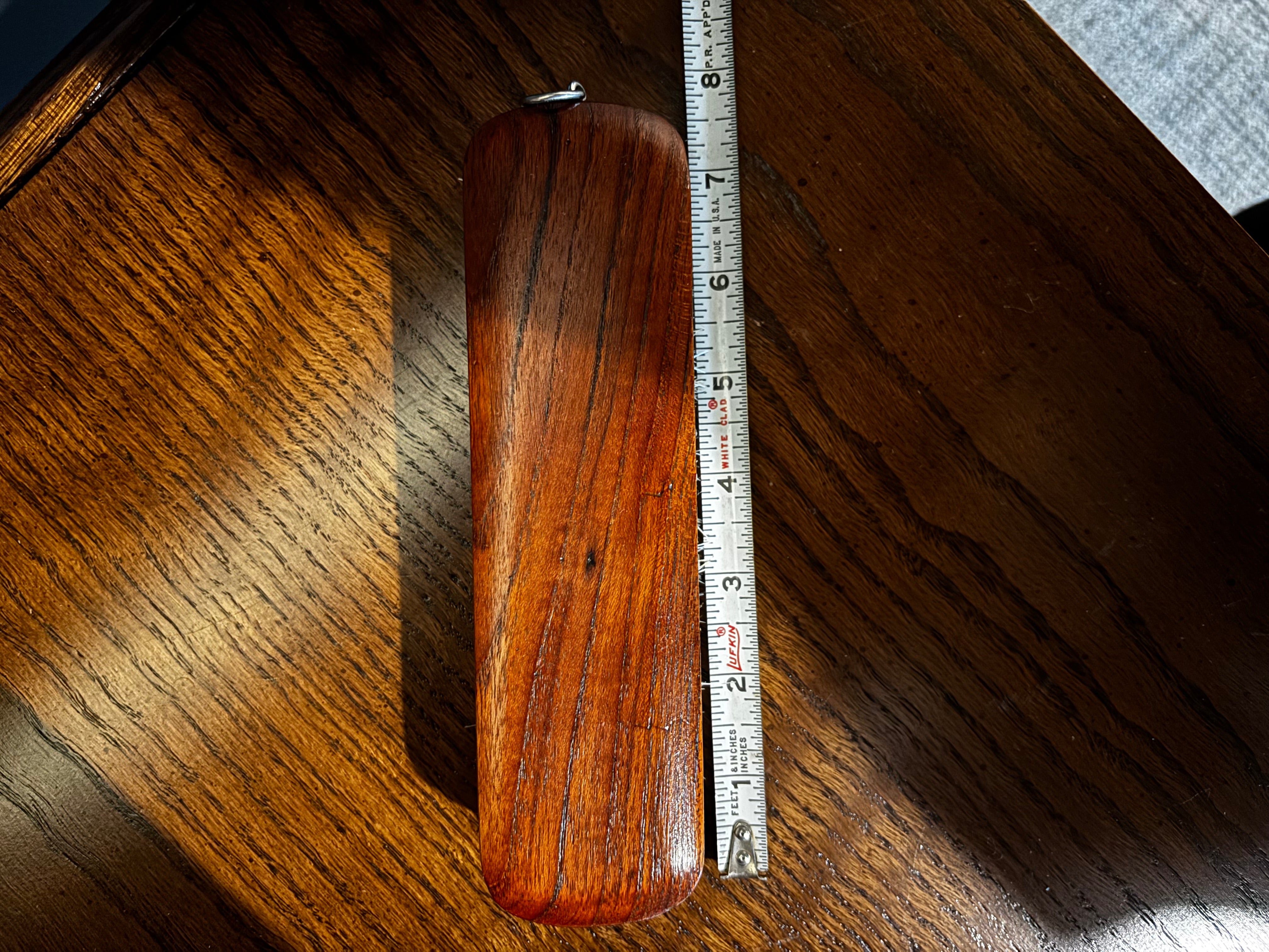 vintage mid-century modern wood-backed utility brush