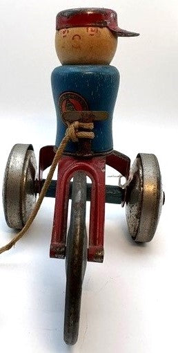 1920's Gong Boy on Tricycle