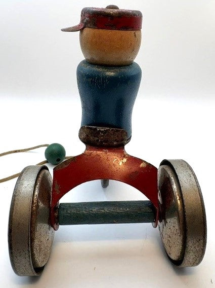 1920's Gong Boy on Tricycle