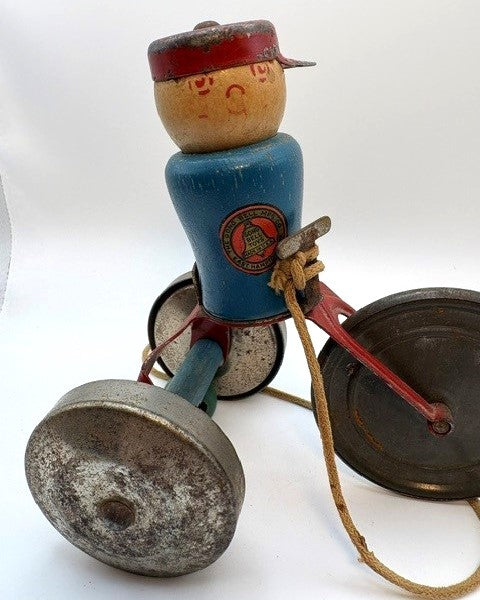 1920's Gong Boy on Tricycle