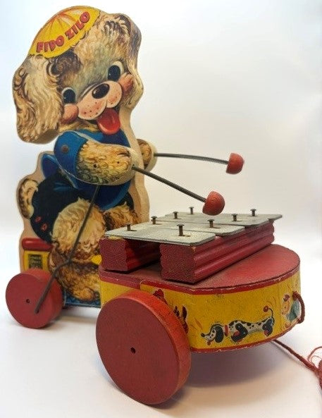 1950's Fisher Price Fido Zilo by 823 - Nellie's Nook